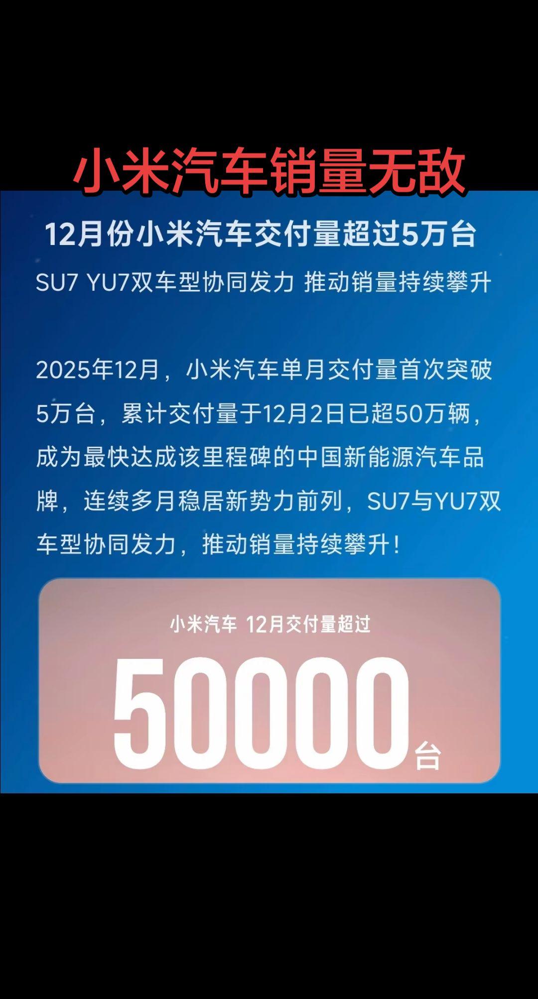 我说小米12月必然还是高歌猛进吧！