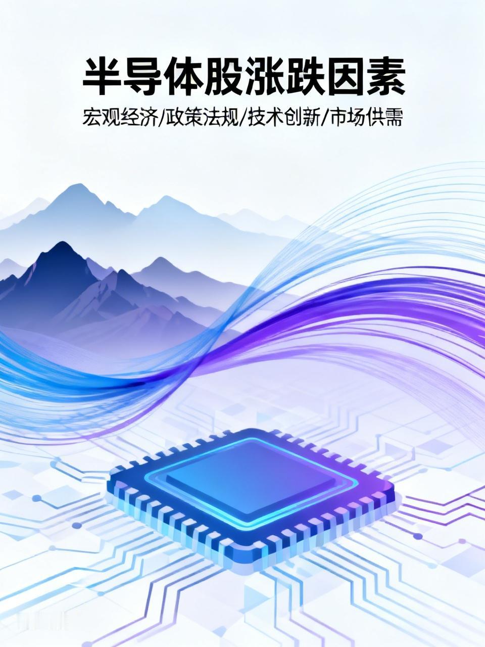 半导体股的涨跌受诸多因素影响。宏观经济状况首当其冲，经济形势向好时，市场需求旺盛