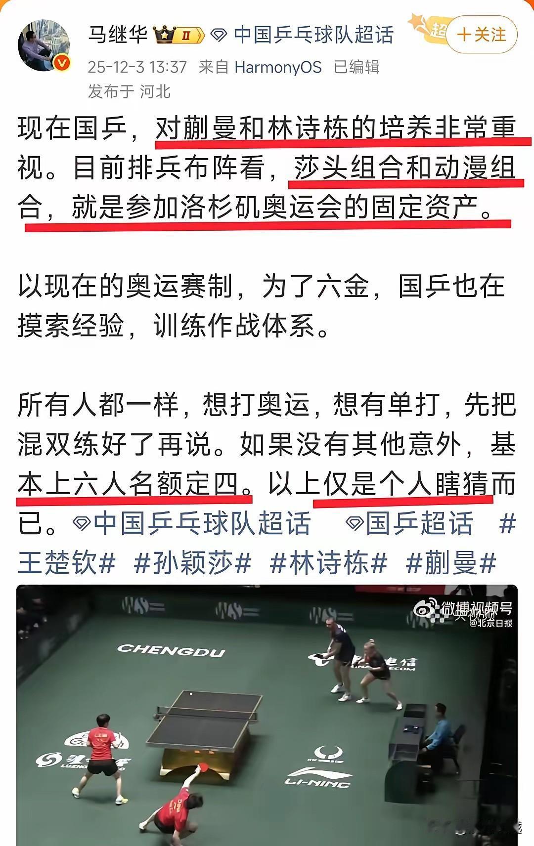 成都混团世界杯，中国队VS韩国队

第一盘混合双打：林诗栋蒯曼
第二盘女子单打：