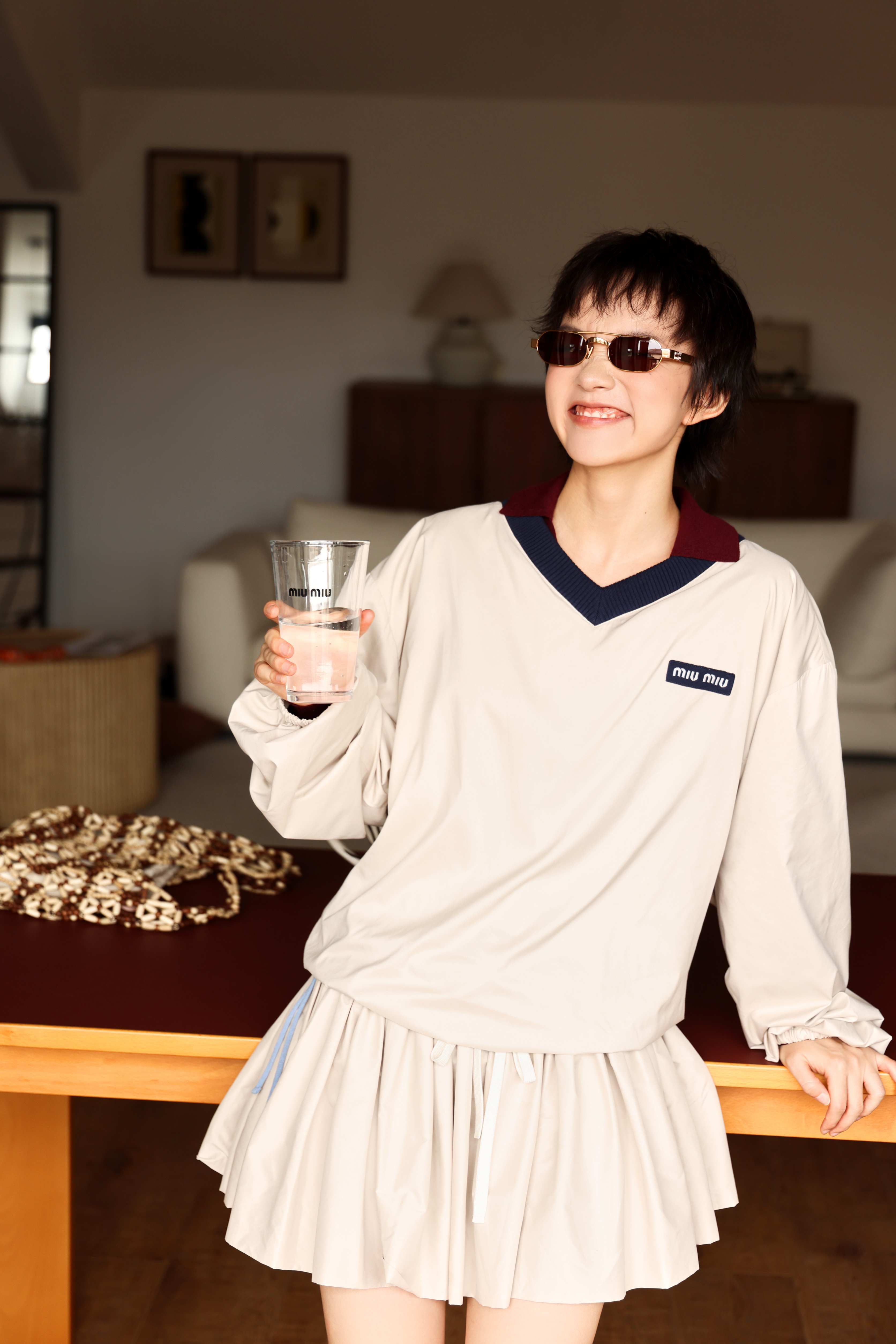 哇哦，年轻演员兰西雅演绎的这组MiuMiu2026夏日系列 特别好看，生命力旺盛