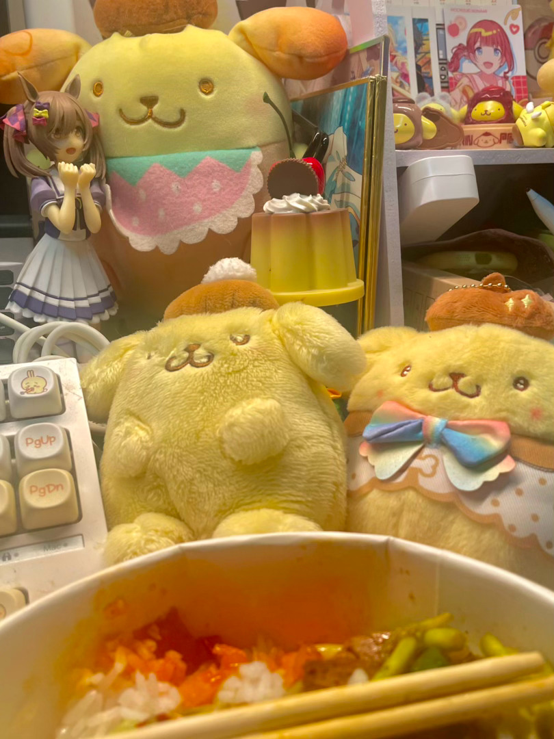 🍮但是吃完上班 