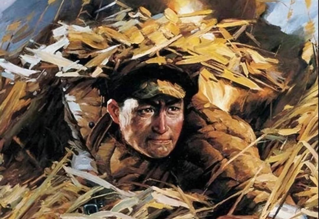 邱少云长什么样子，我们仅能从课本的插画中得知，我们并不知道他真实的模样。

受当
