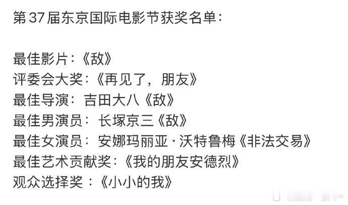 易烊千玺《小小的我》获东京电影节观众选择奖！能证明口碑蛮不错的哎[666] 