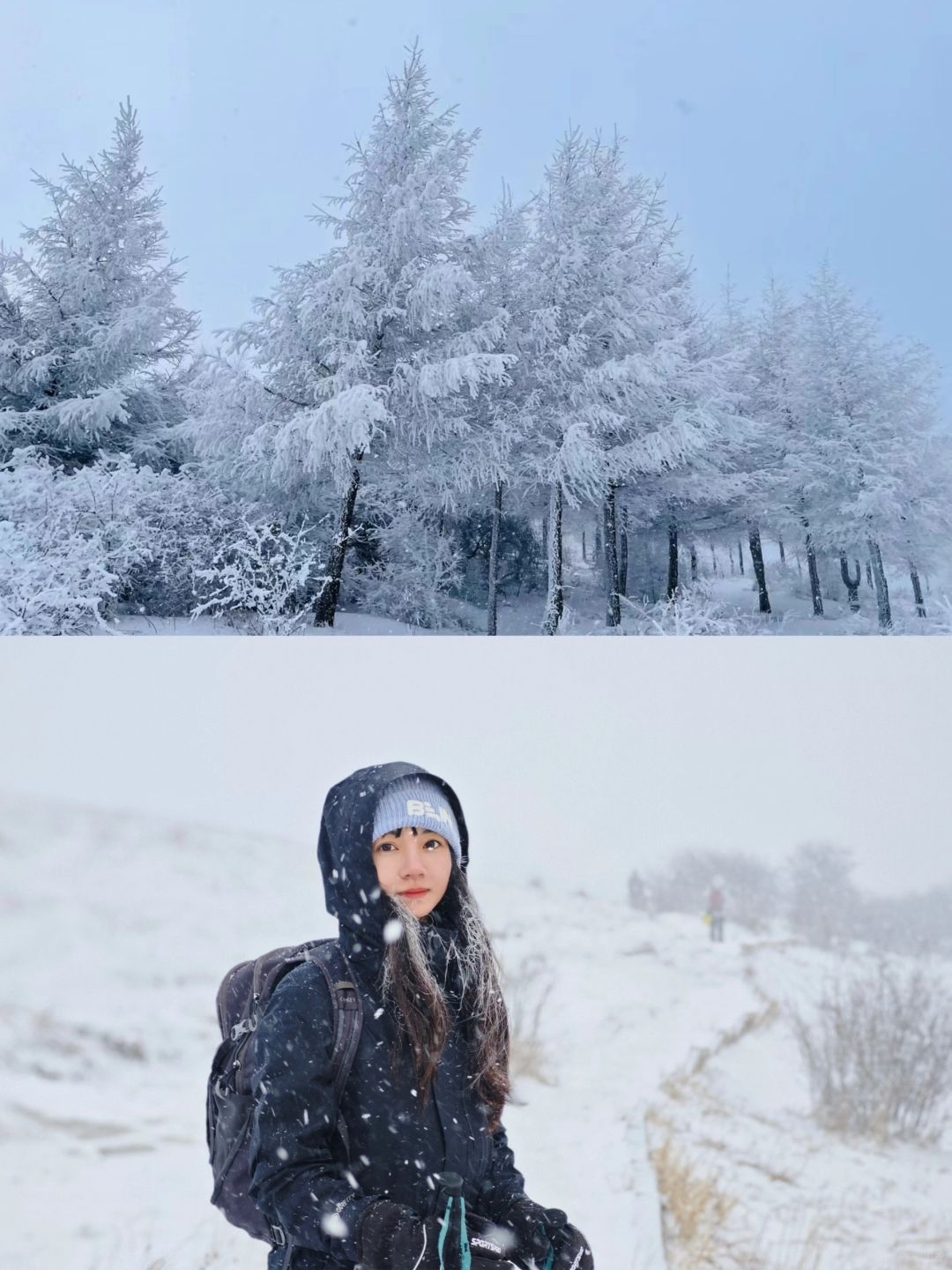 在雪中穿越时 我好像明白了徒步的意义