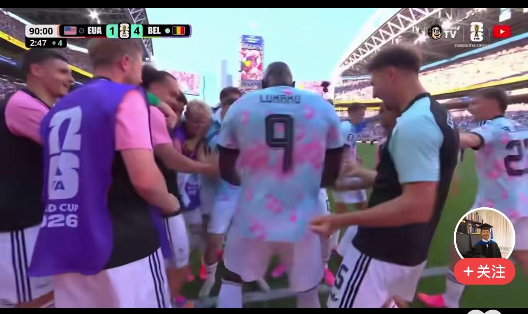 [吃瓜群众]比利时4：1战胜美国后，还专门跳“鬼戳戳”的舞[思考]川普也是，每次