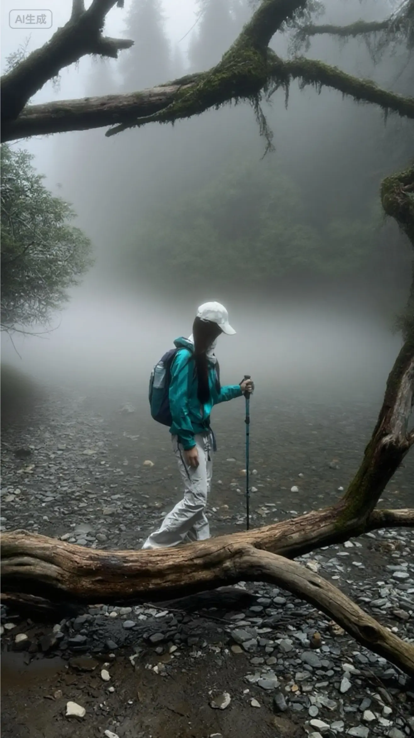 醒图迷雾特效太权威了 川西秒变哀牢山。