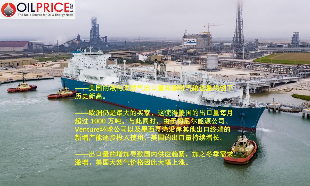 特朗普政府推动加快美国液化天然气出口，出口量再创新高

美国联邦政府正在考虑采取