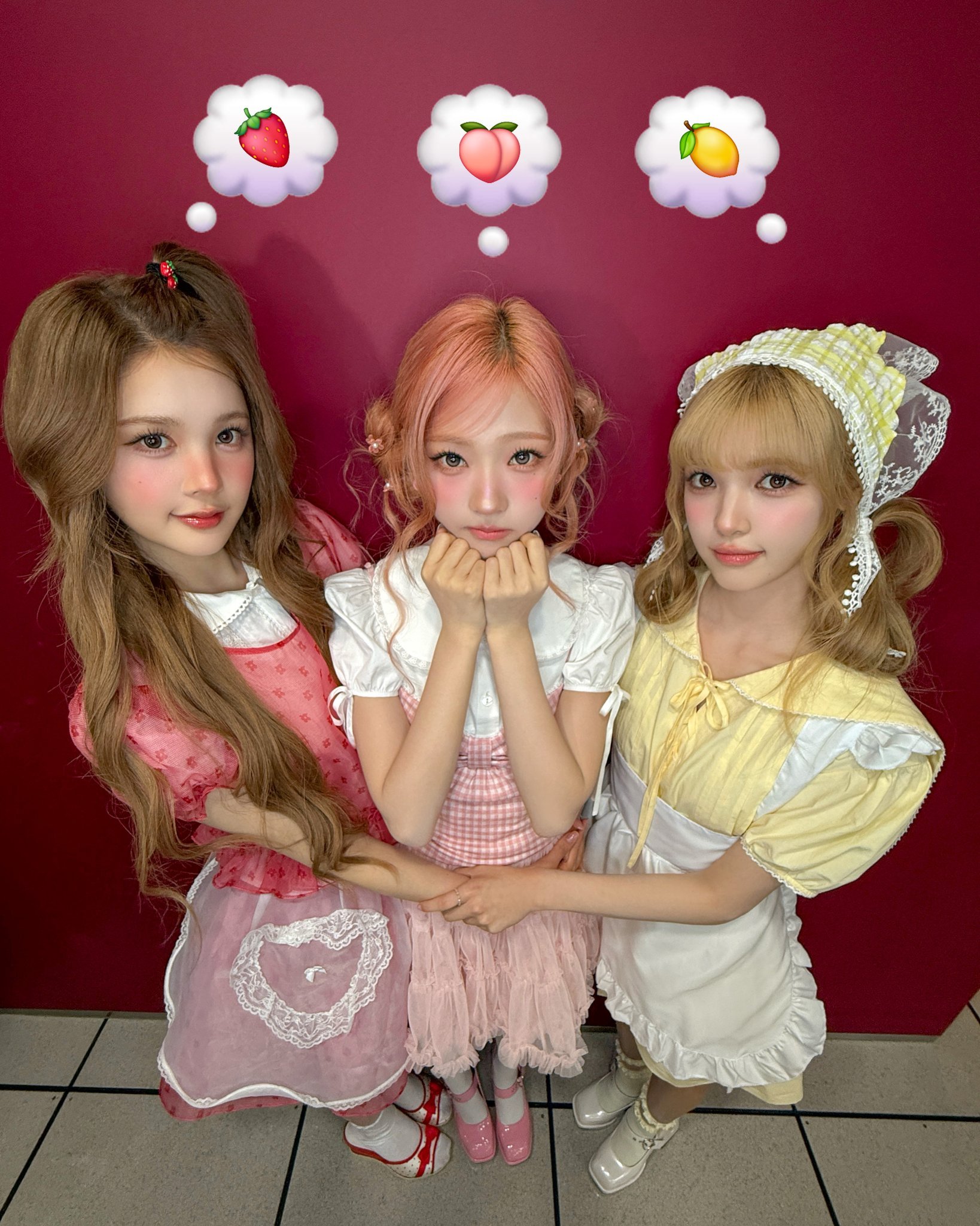 ૮꒰˶>𖥦<˶꒱ა 🍓🍑🍋 ANA & STELLA & YUHA再次重