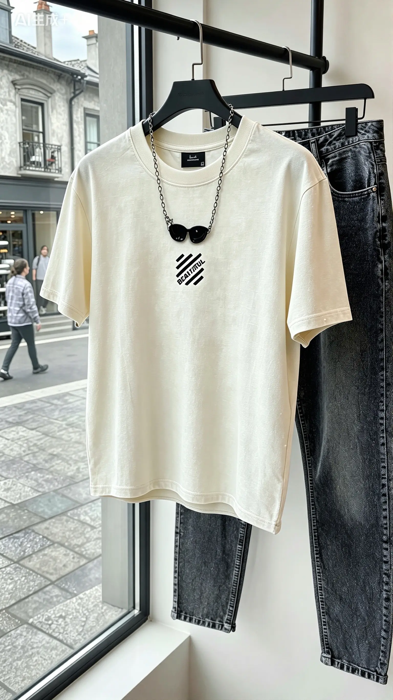 百搭休闲男士纯棉T恤