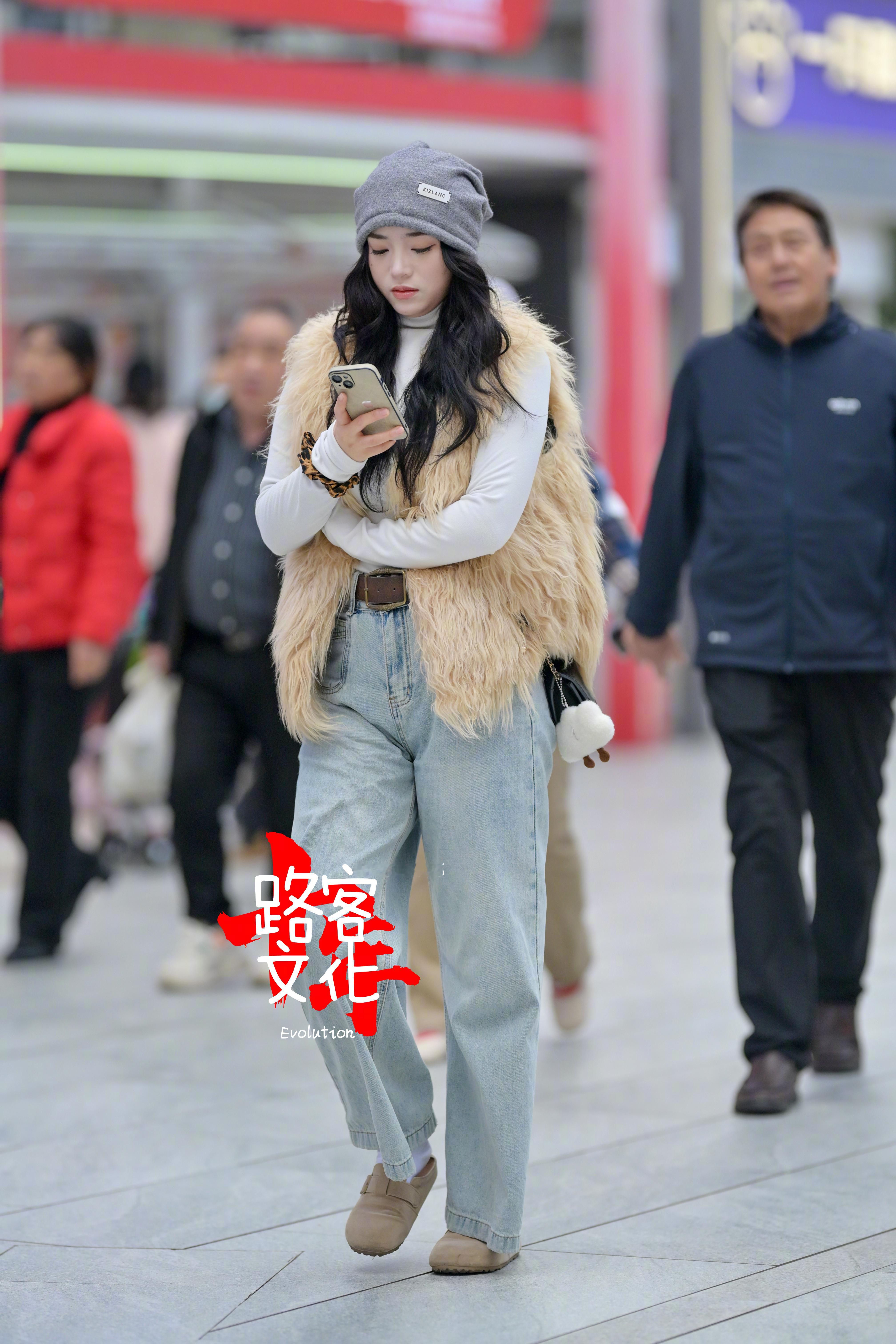 降温要多穿一点哦！ 