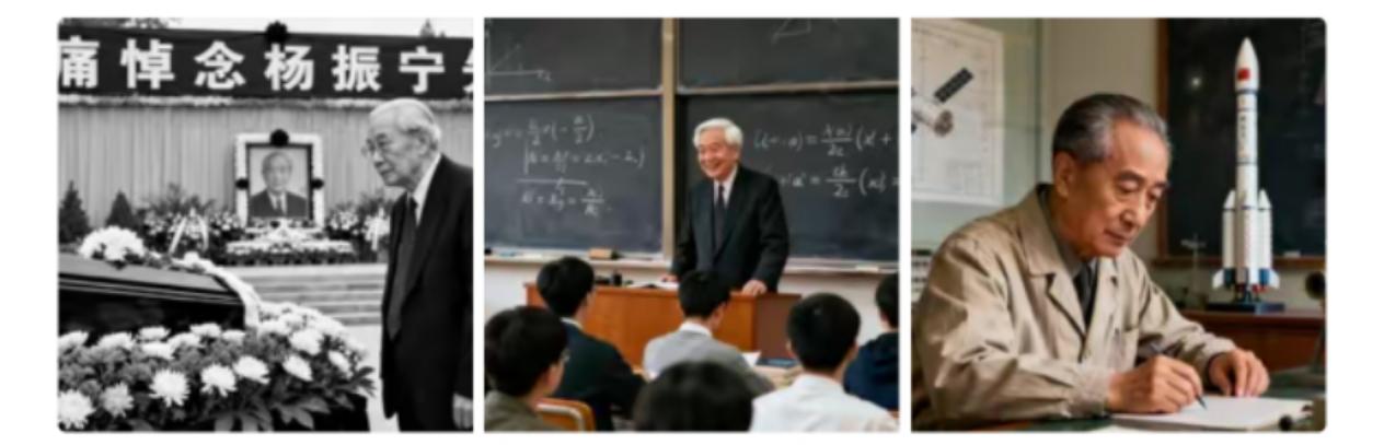 缅怀科学巨星！杨振宁icon追悼会日期确定，钱学森与他的贡献无需比较
 
扬振宁