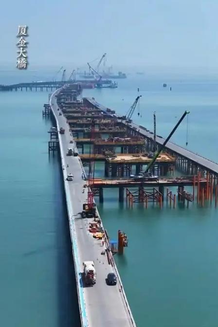 这算不算是顶级阳谋？厦金大桥开工的时候，台当局是不同意的，但大陆这边还是正常推进