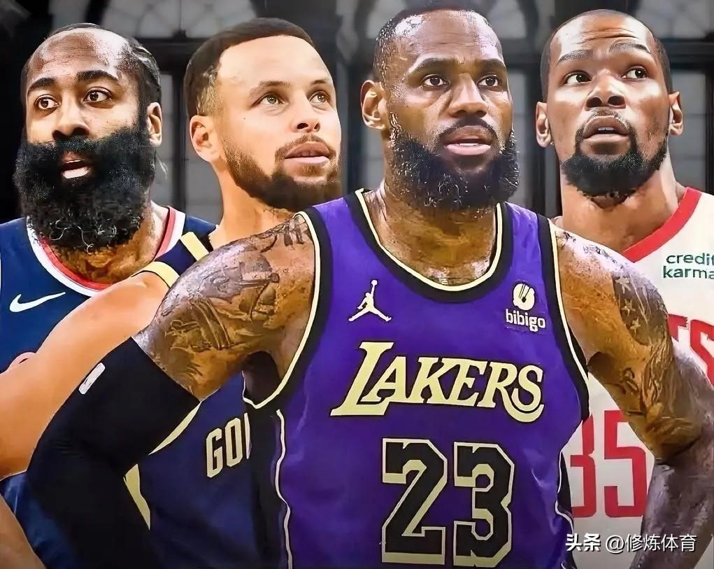 詹姆斯、杜兰特、库里和哈登这4名老将球员中，还是詹姆斯夺冠机会最大！

1、詹姆