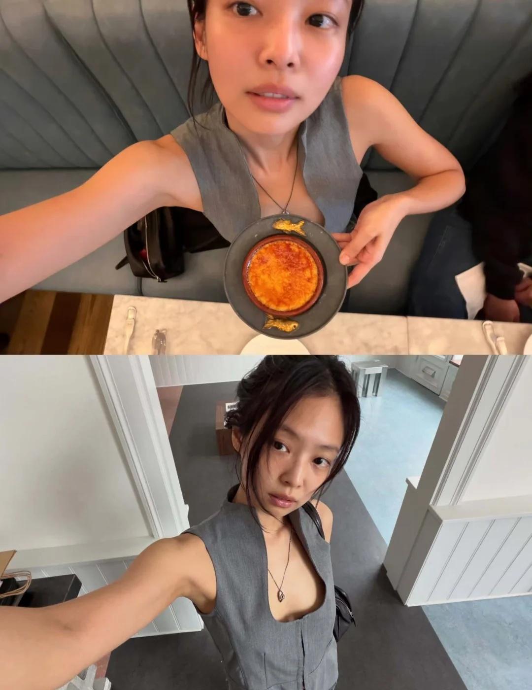 这么权威的照片就一下子发完了？！
Jennie更新INS
完全旅游拍照模版谁懂！