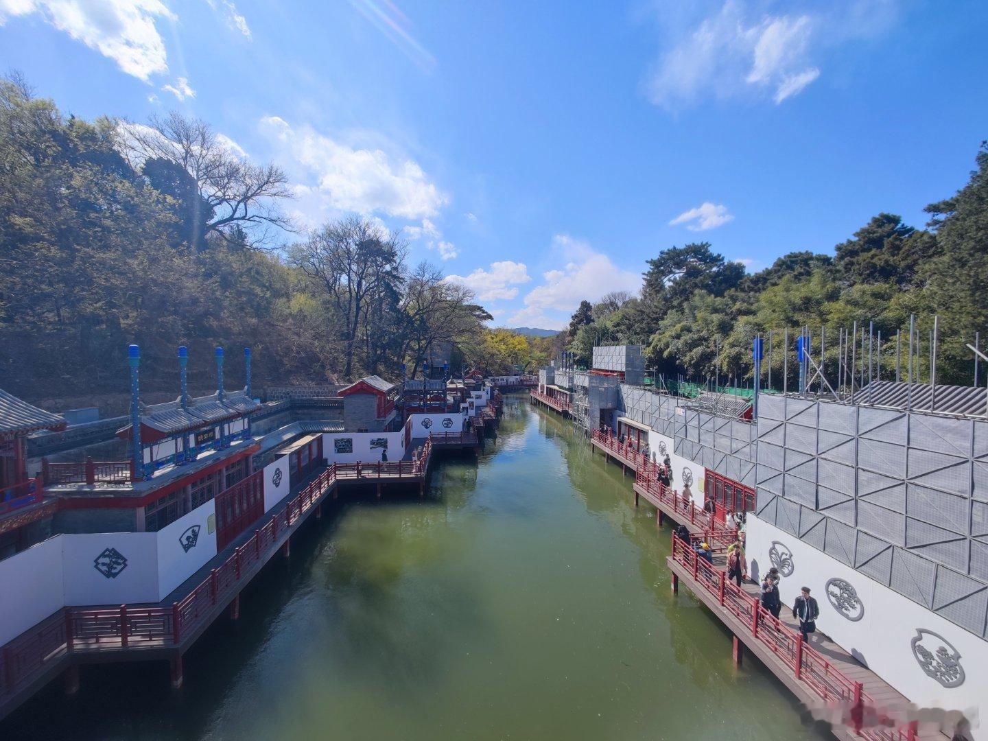 颐和园后山春色  摄影