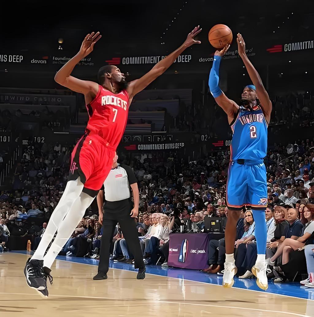 今年是火箭拿冠军最好的时候，火箭前面的最大对手是雷霆，雷霆强大，但火箭更强大，火