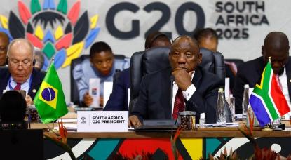 南非这次跟美国杠上了，只要美国当上了G20轮值主席，那么自己就要退出一年，什么时