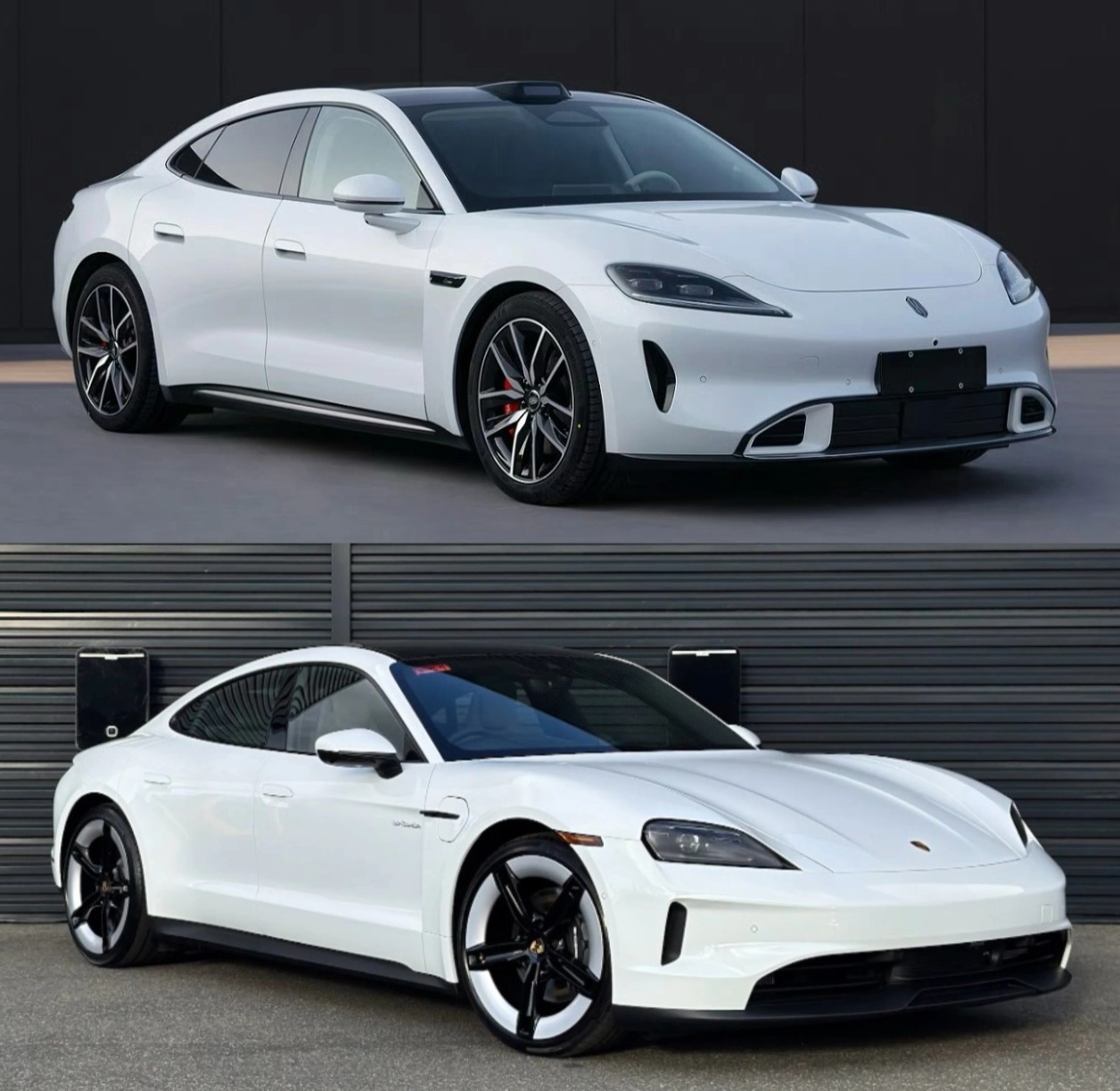 这………普通人不仔细看，确实不好分辨。保时捷真不要脸，抄袭中国车