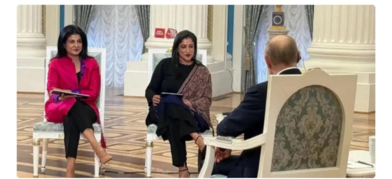 普京太会提供情绪价值了，印度记者问俄罗斯会重新加入G7吗？
 
普京回答说：不，