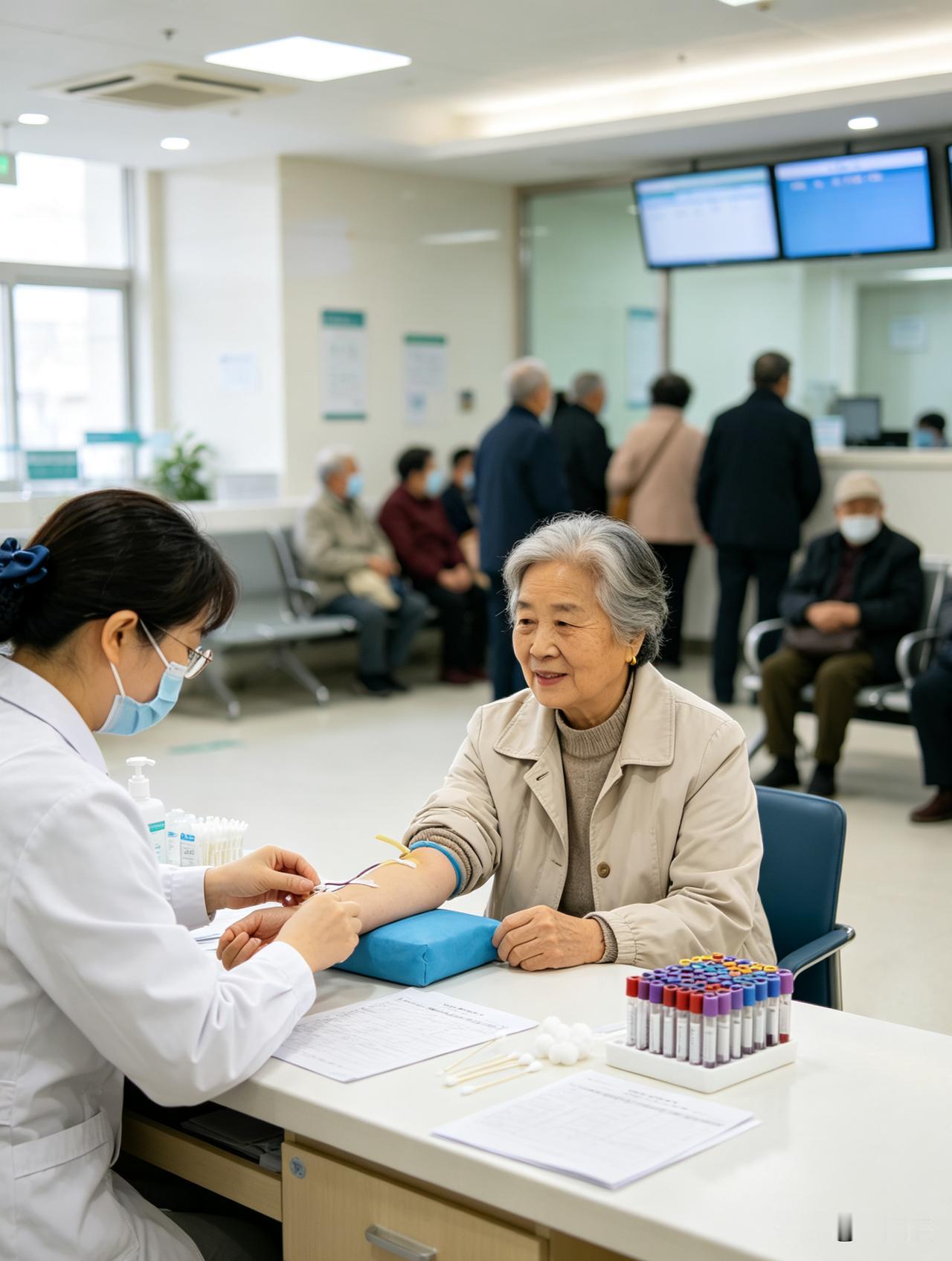 社区卫生站又通知让去体检了，我应付说:“行，明天去。”

社区年年通知60岁以上
