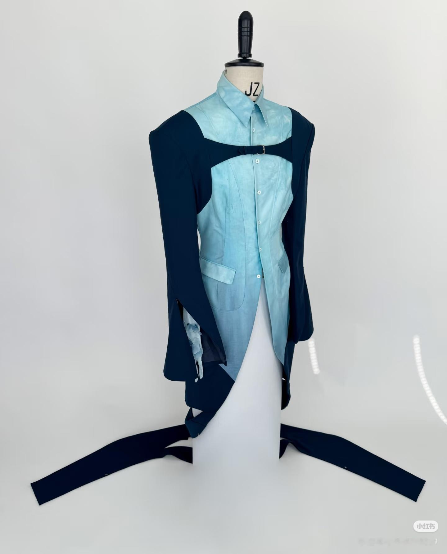 这衣服设计感好强啊！宇宁上身我才知道还能这么穿！摩登兄弟