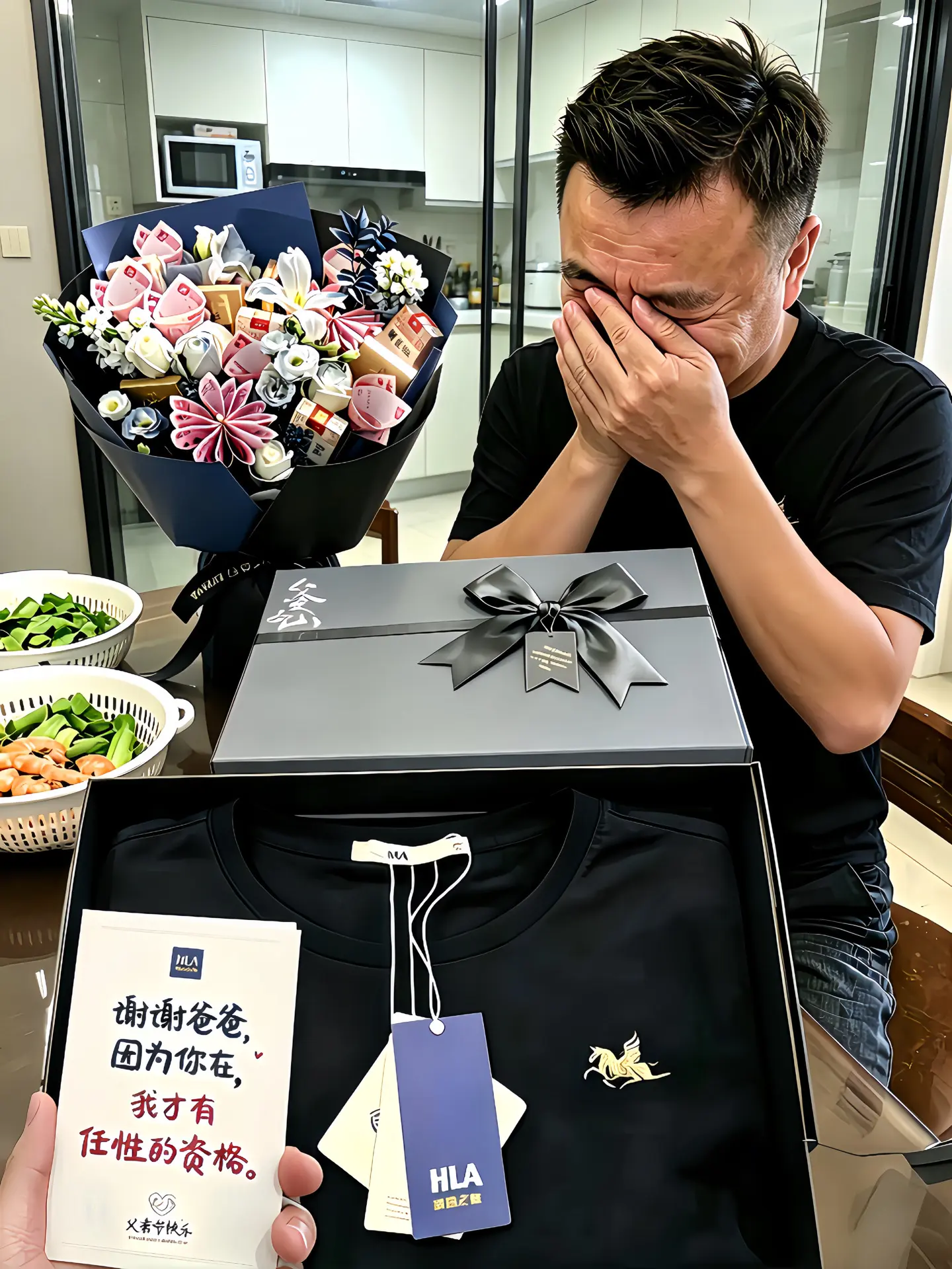 马上就到父亲节了，其实爸爸也是需要被爱的呀，偷偷给爸爸准备了海澜之家夏...