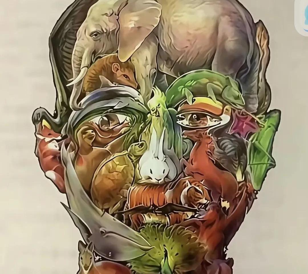 一张图里藏骆驼，3分钟没找着，你是不是也瞬间破防？
昨晚我窝在沙发上，手机亮度拉