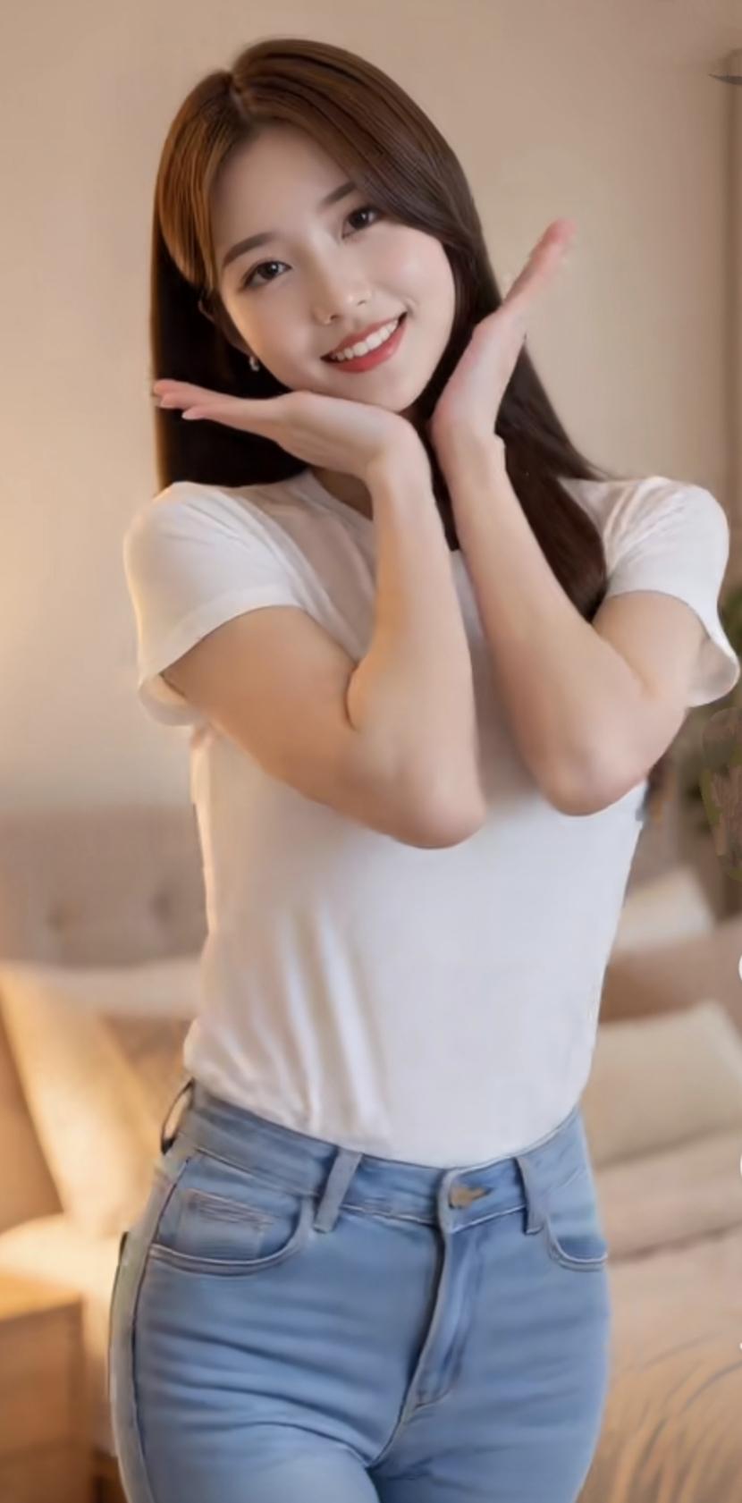 什么样的女人才是真正的魅力女人? 白色上衣和牛仔裤是绝配吗？穿上它太有魅力了