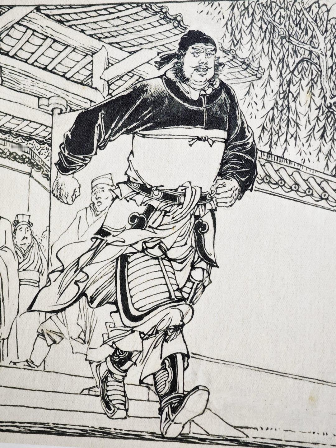 徐有武笔下的猛张飞（上）
1982年徐有武绘画了《张飞》连环画，这是唯一一部专门