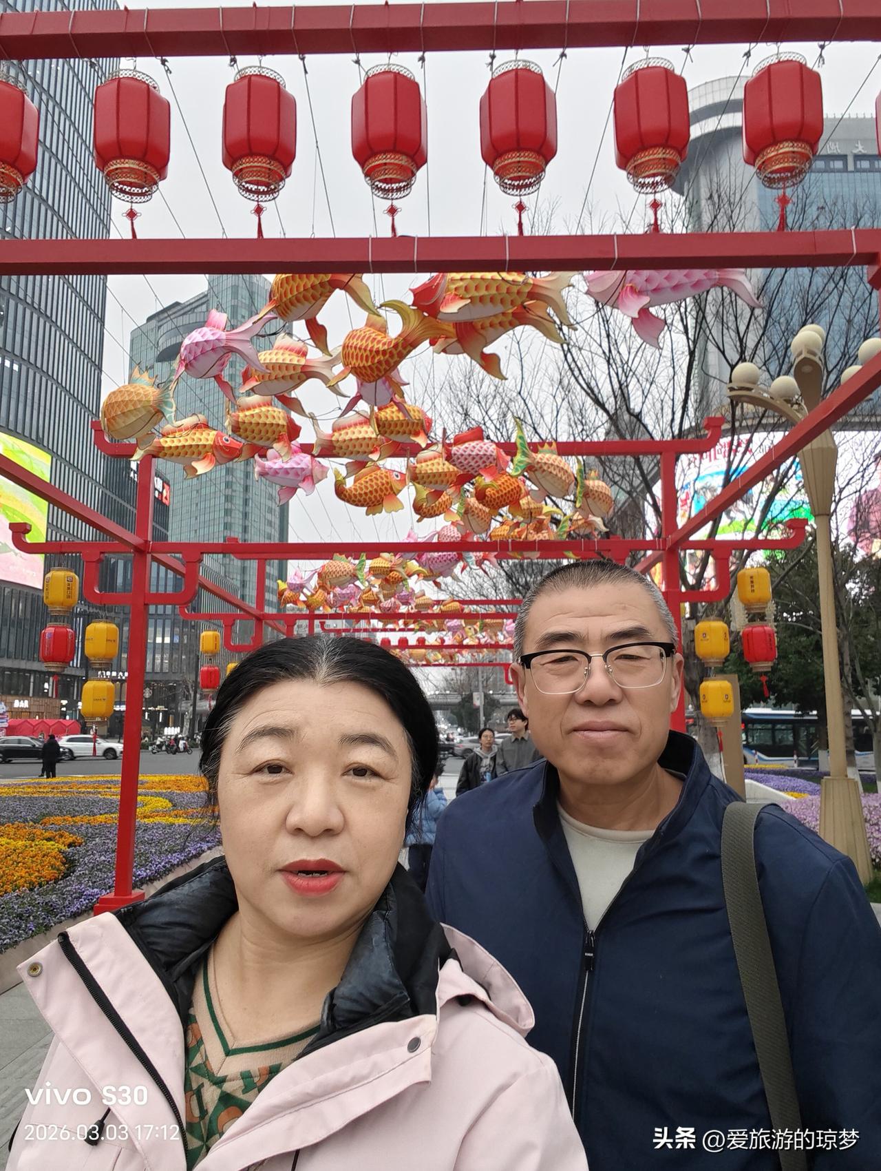 杭州武林广场看花灯
