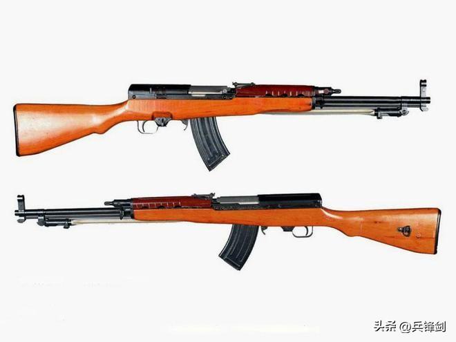 该枪空枪重3.8千克，全枪长约1.04米，采用7.62×39毫米中间威力弹，20