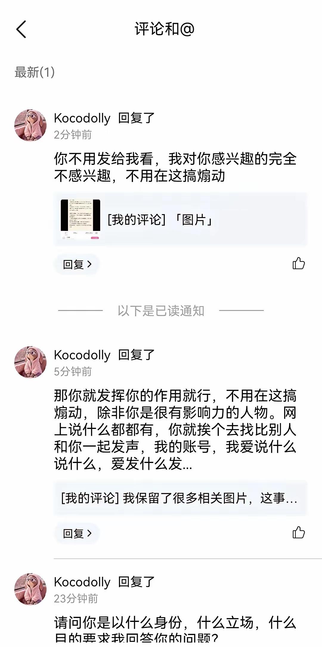 一位伟大的女权博主，天天批判底层男人，我把关于爱泼斯坦的案子内容发给了她，希望她