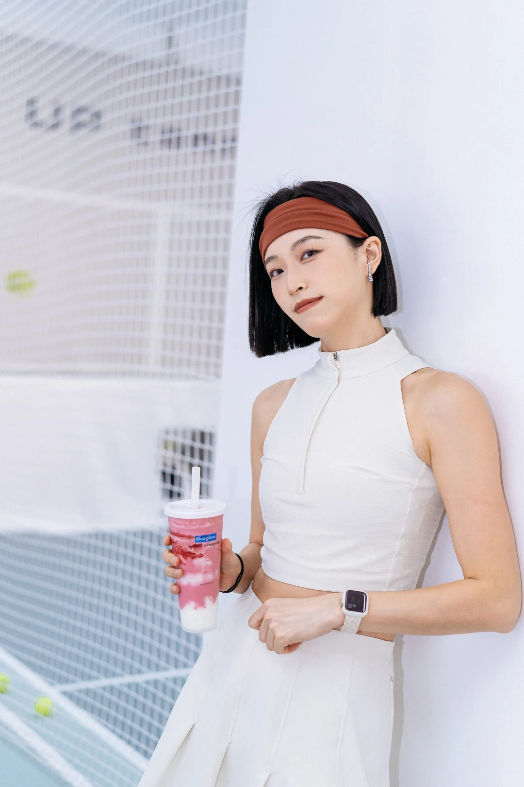 🎾💖网球风穿搭get了！球场小甜心时尚秘籍