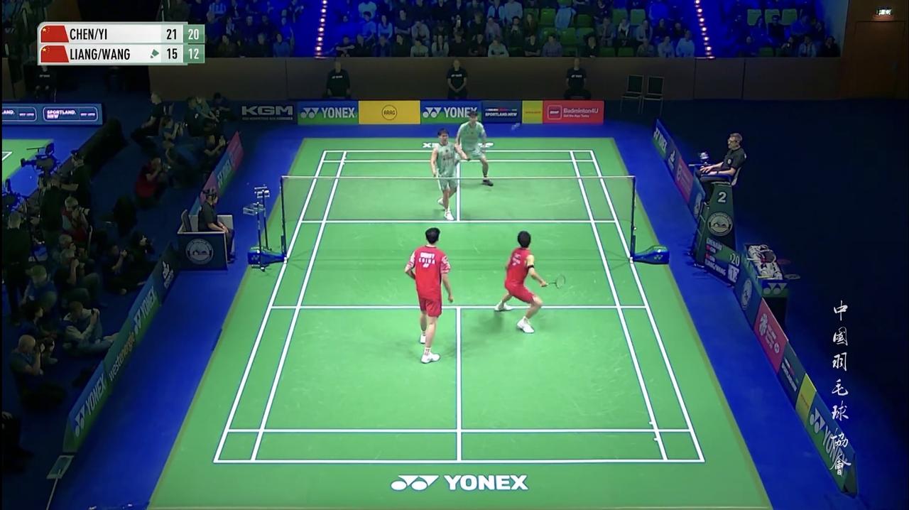 陈柏阳/刘毅战胜队友梁王组合晋级决赛，有望夺取男双冠军

陈柏阳/刘毅继续高歌前