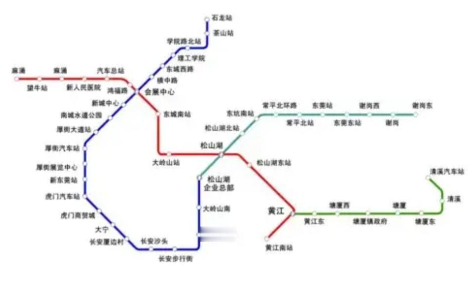 东莞地铁规划因未能覆盖寮步、茶山等镇，以及虎门与长安之间连通困难的问题引发争议，