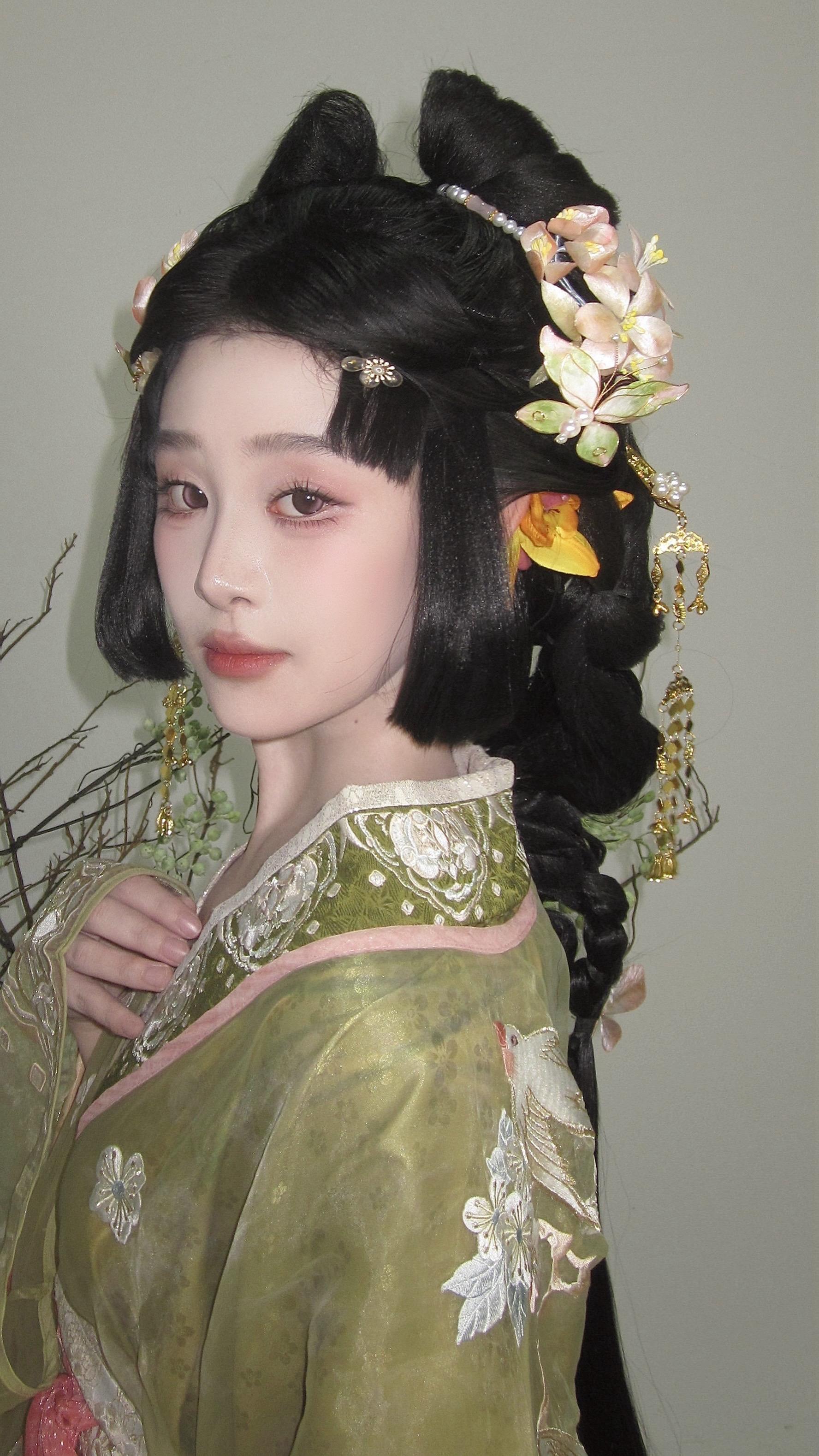 妆造 妆造分享 发型 发型教程 汉服妆造