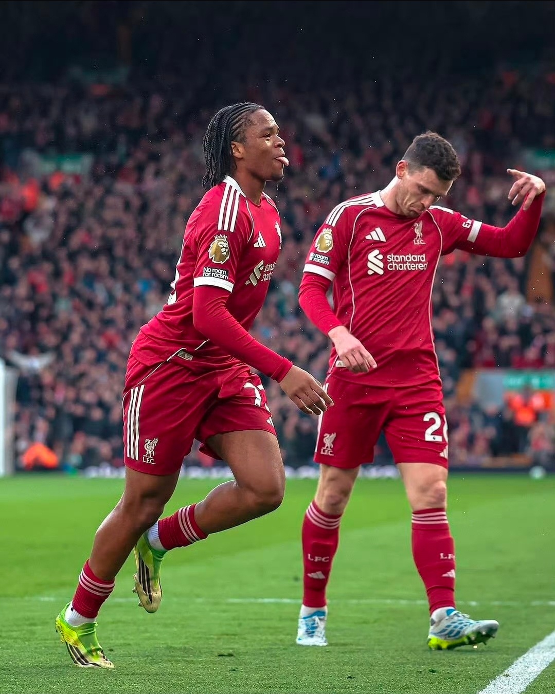 利物浦2比0富勒姆2-0！青春风暴！17岁天才闪耀安菲尔德，萨拉赫助利物浦终结三