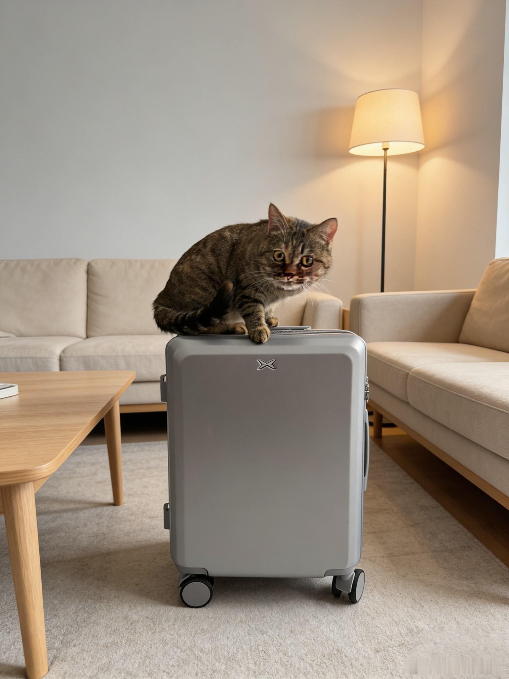 小鹏送这个行李箱真是太实用了，感谢！感谢！ 