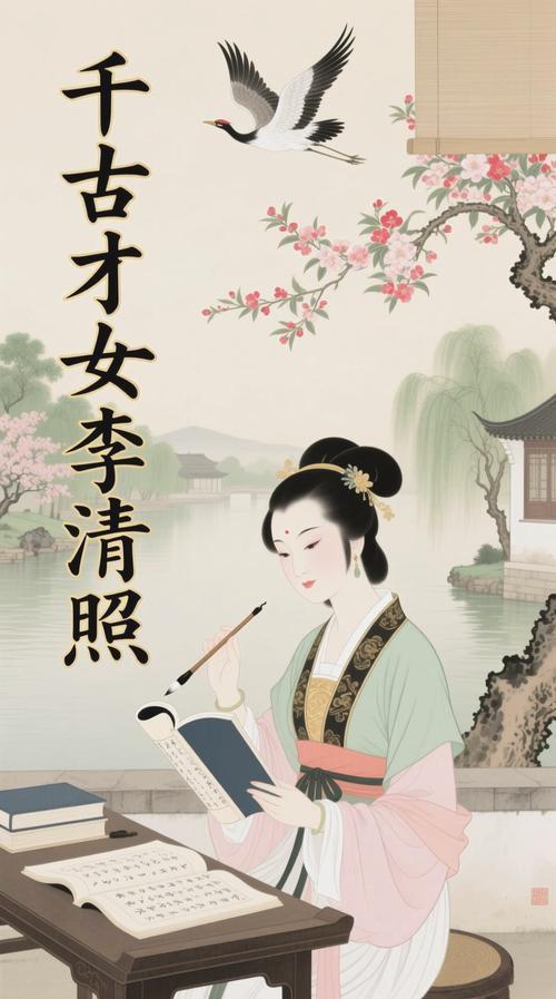 李清照的前半生，过的都是富足闲适，诗情画意的日子。李清照出身名门望族，丈夫赵明诚