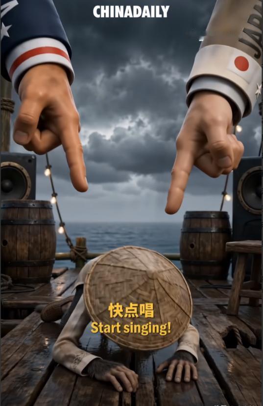 58秒视频把菲律宾弄破防，菲律宾海警发言人抗议：我们不是猴子

果然还是被菲律宾
