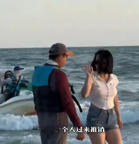 近期，一名拥有近 90 万粉丝的女游客发布视频称，她在广西一景区游玩时，因拒绝快