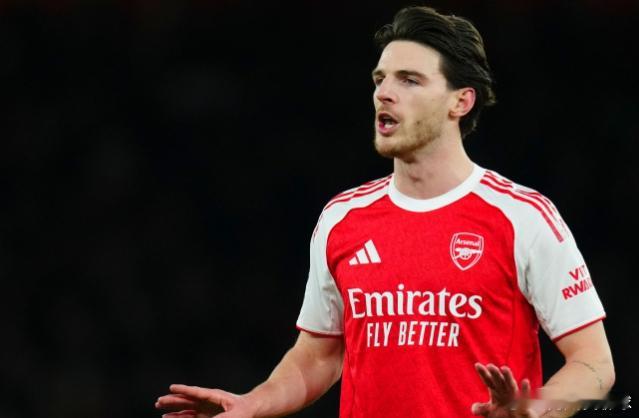 4月14日讯 《太阳报》报道，赖斯预计将缺席阿森纳对阵葡萄牙体育的欧冠比赛。这位