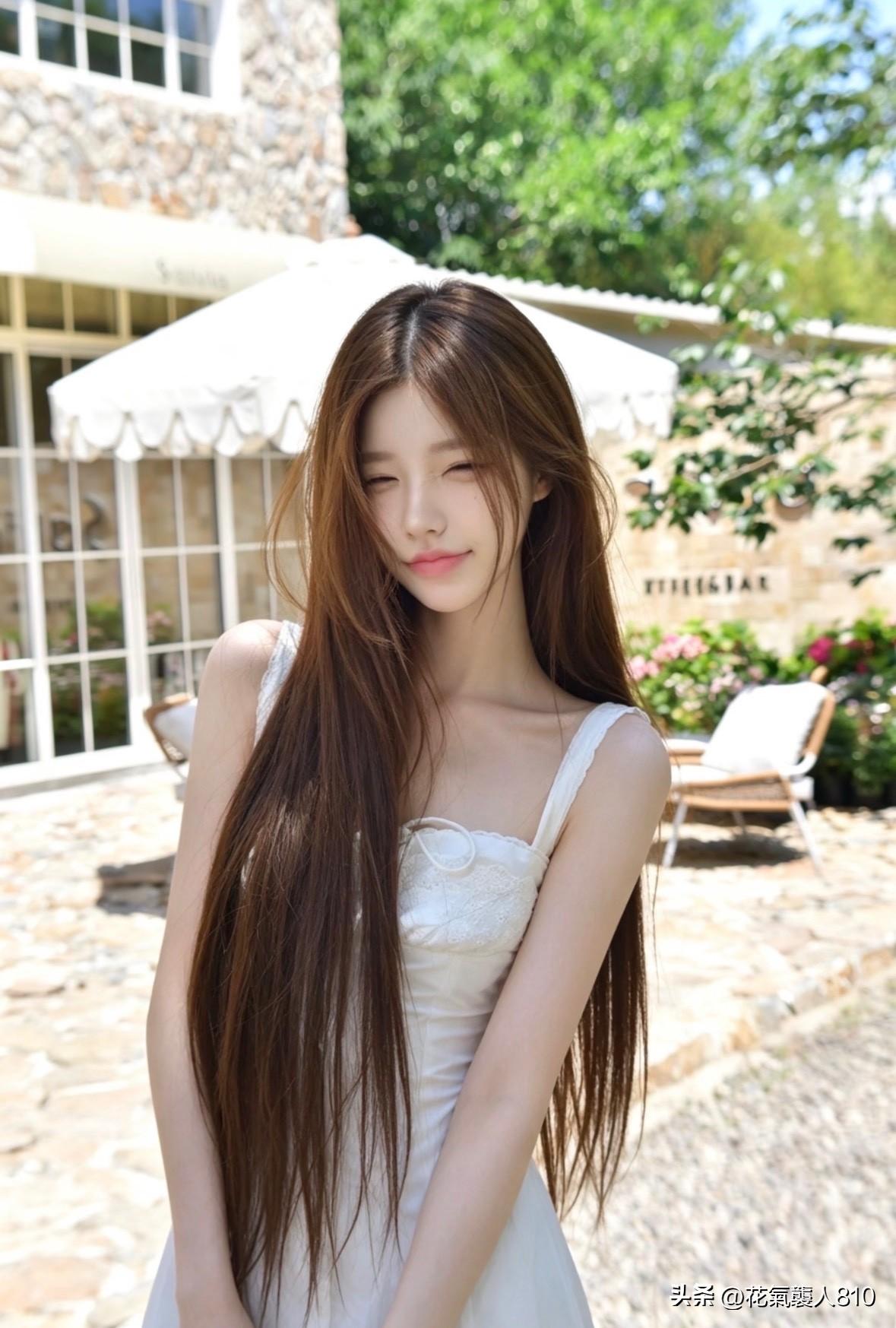 清纯甜美的样子漂亮吗