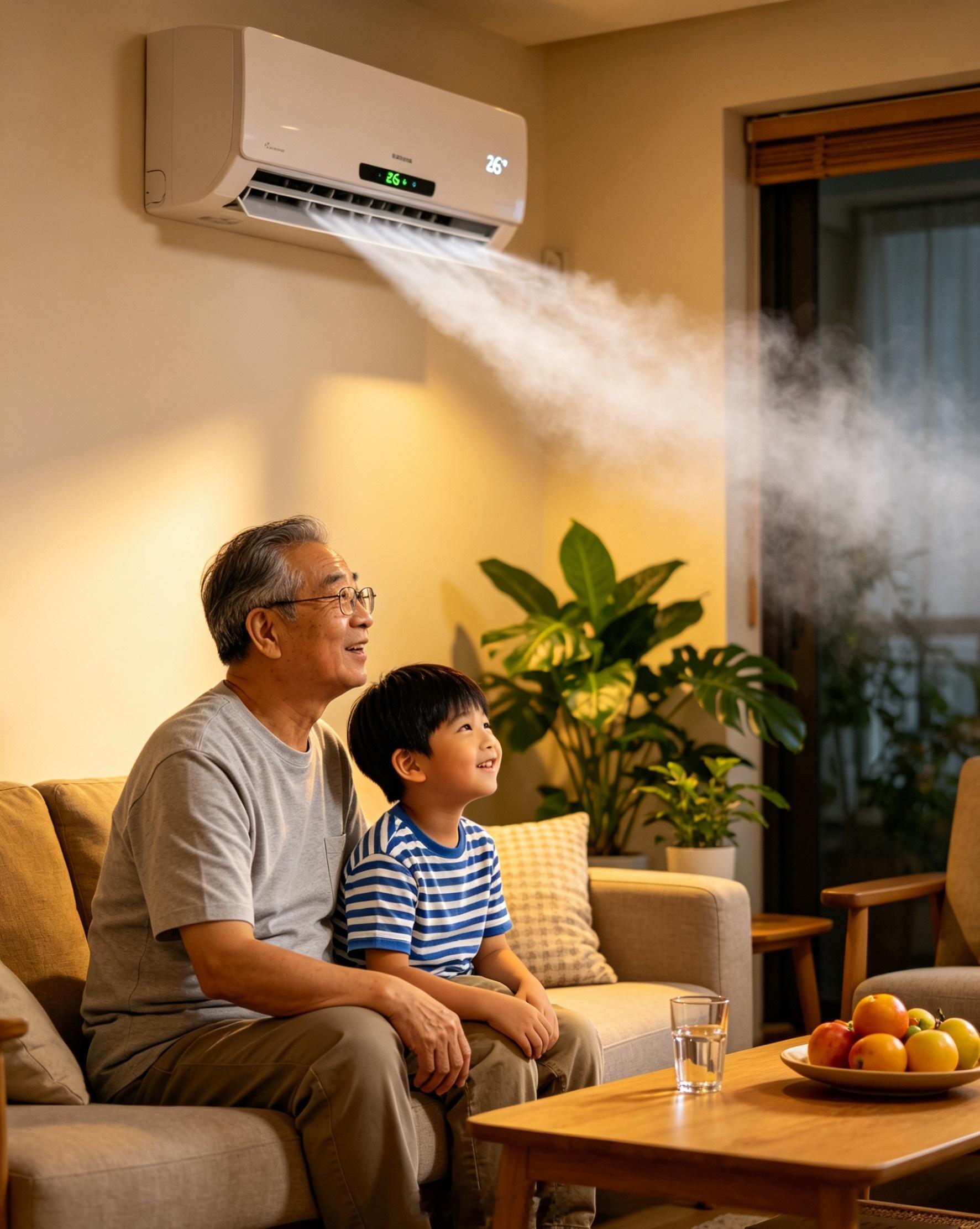 【如何给老人孩子选空调】家有老小，空调怎么选怎么用？记住这几点👇🛒 选购要点