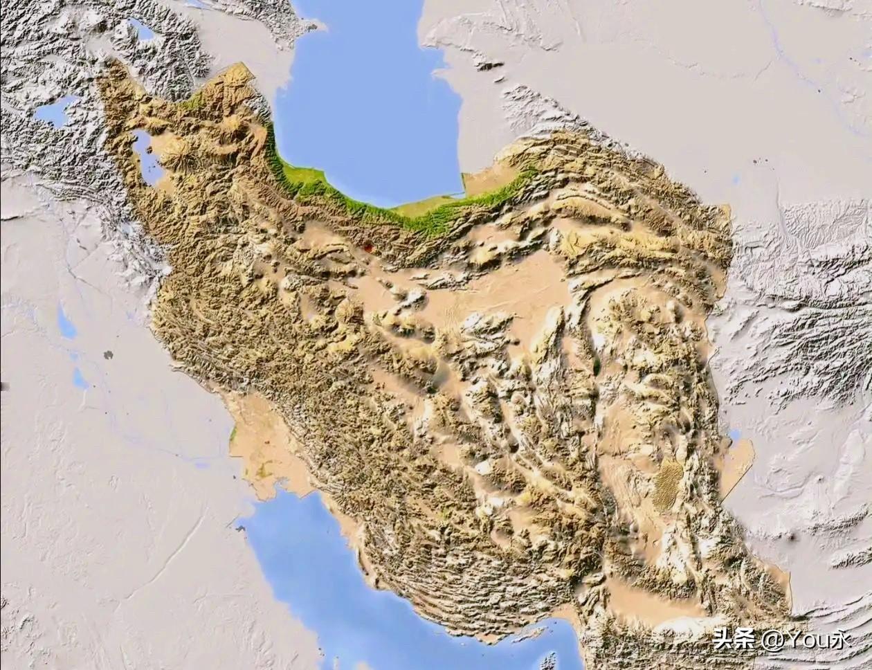 我虽然地理不好，但这地形？
我虽然地理学的不好，但伊朗这地形，说句易守难攻，不过