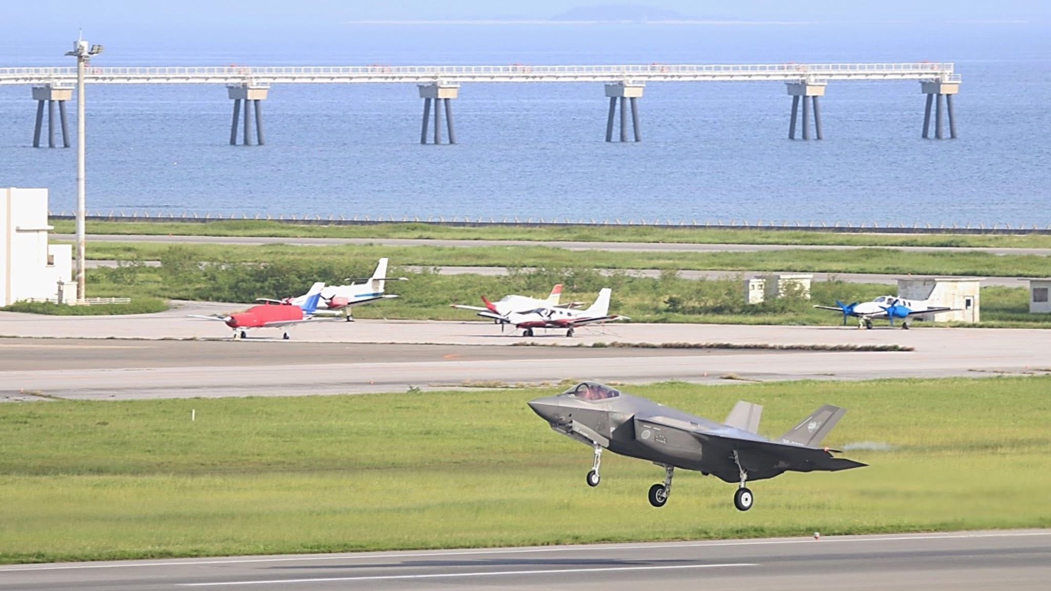 美日澳空军合练 今日肥电军用飞机信息汇 📍那霸基地日本空自（JASDF）第3航