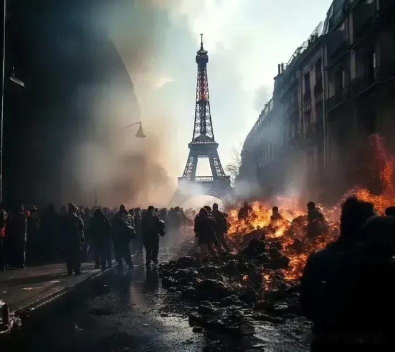 这就是当美国盟友的下场吗？一个个都被美国玩死了～
现在全球最乱的国家就是法国！而