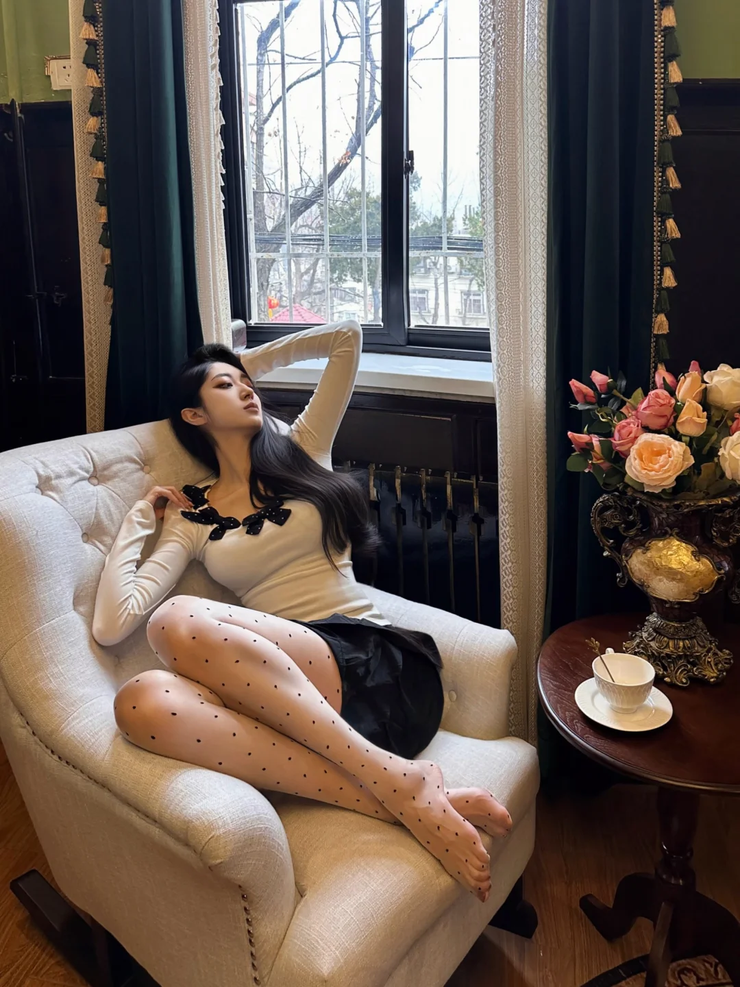 慵懒比漂亮更胜一筹