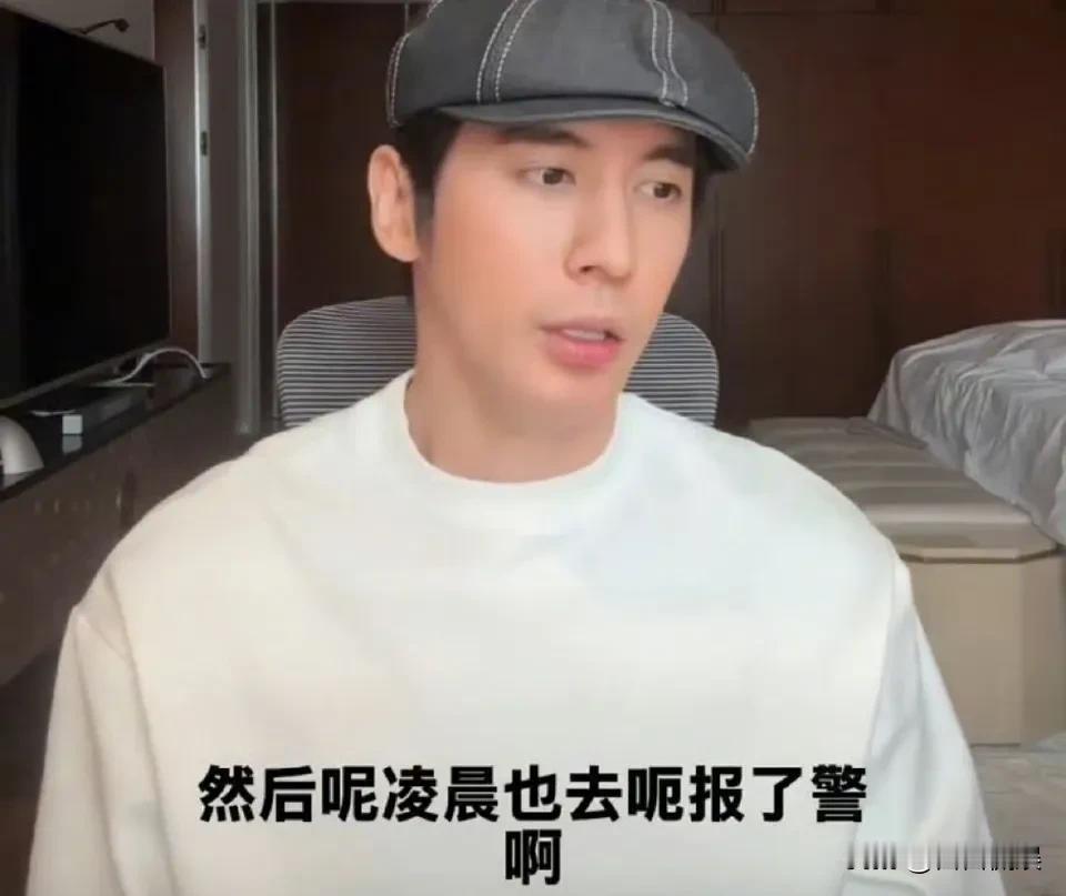 张伦硕为黄奕女儿发声，说网友网暴，还要去报警，我比较好奇，张伦硕报警是怎么和警察