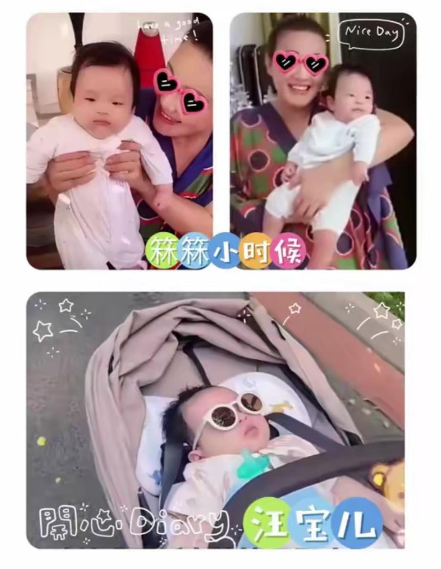 汪小菲的小汪宝最新照一曝出来就有人拿小霖霖来做对比了。其实两个小孩子长得都非常像